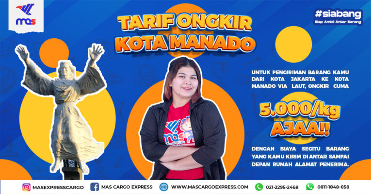 ekspedisi cargo jakarta ke manado