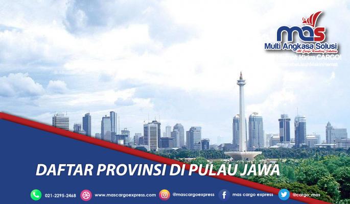 Daftar Provinsi di Pulau Jawa