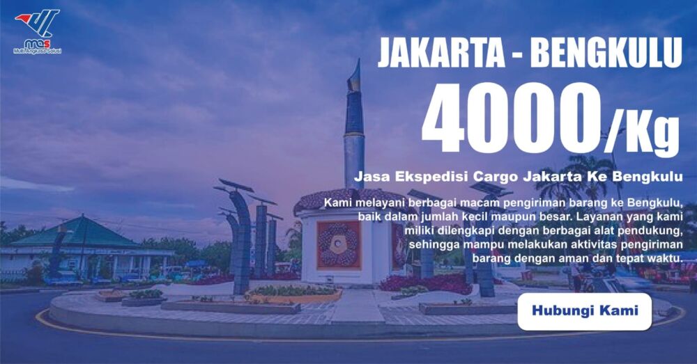 Cargo Jakarta ke Bengkulu
