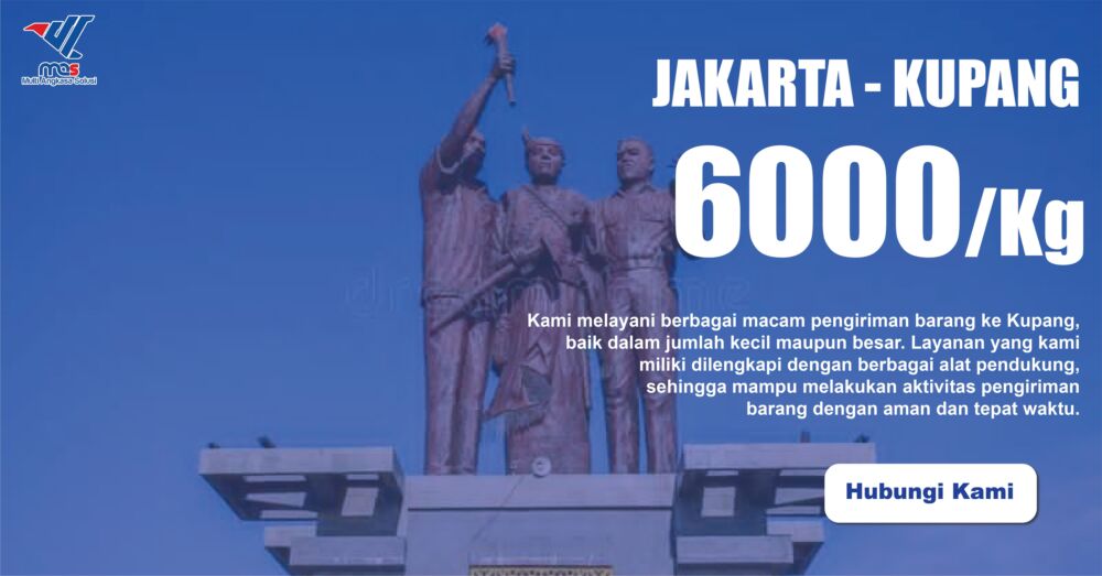 Pengiriman Jakarta ke Kupang