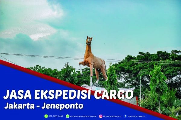 Jasa Ekspedisi Cargo Jakarta ke Jeneponto Murah, Cepat, Aman & Bergaransi