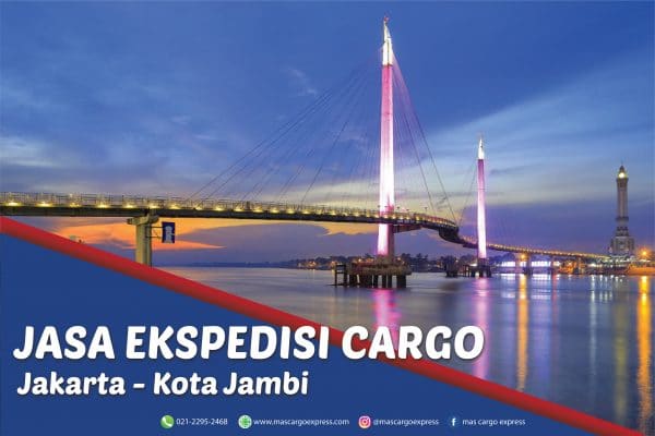 Jasa Ekspedisi Cargo Jakarta ke Kota Jambi Murah, Cepat, Aman & Bergaransi