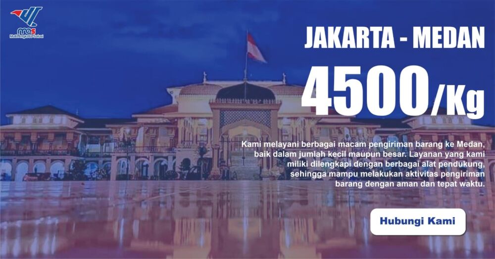 Cargo Jakarta ke Medan