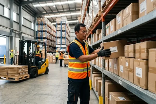 helper logistik adalah